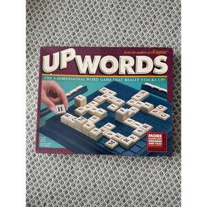 Milton Bradley 1997 edition of the Upwords 3-Dimensional word game.